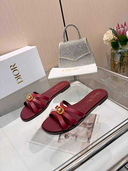SHDS9 Women slipper Shoes 35-43 with box