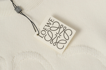 LOC41 Autumn and winter new high-quality men's and women's fashion brand new sweater jacquard letter clothing