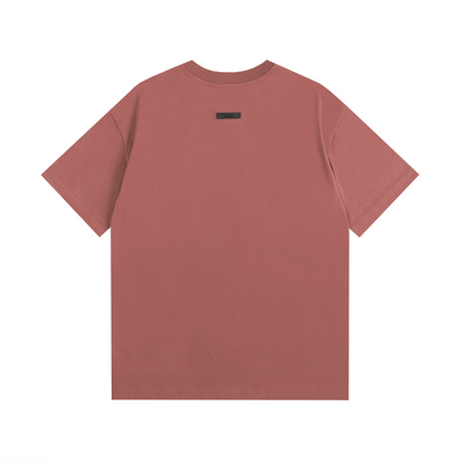 FGC12 New men's and women's summer short sleeved T-shirt double yarn cotton top loose fit  clothing