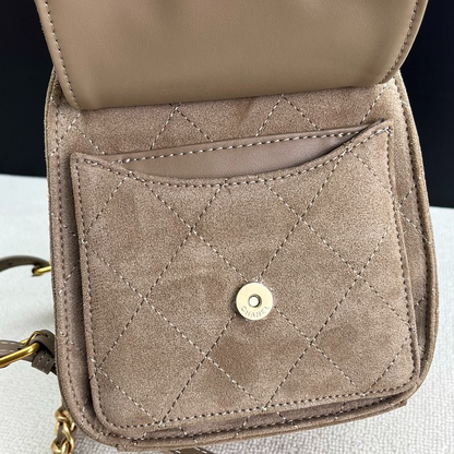 LCP18 Cowhide Leather Bag 23-23-14CM Shoulder bags