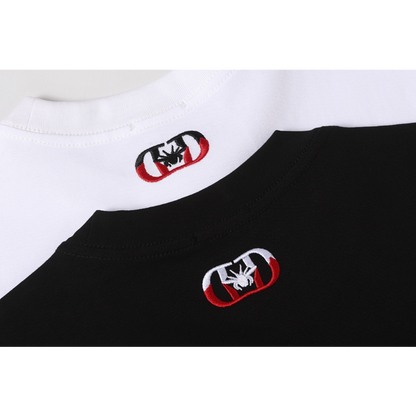 DIC23 New Men's and Women's Summer Short sleeved Cotton T-shirt Embroidered Craft Clothing