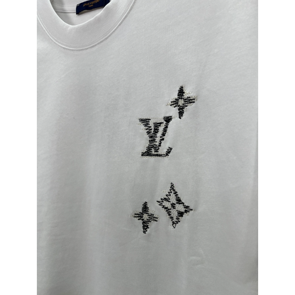 LVC221 New men's and women's summer pure cotton short sleeved top clothing Over size