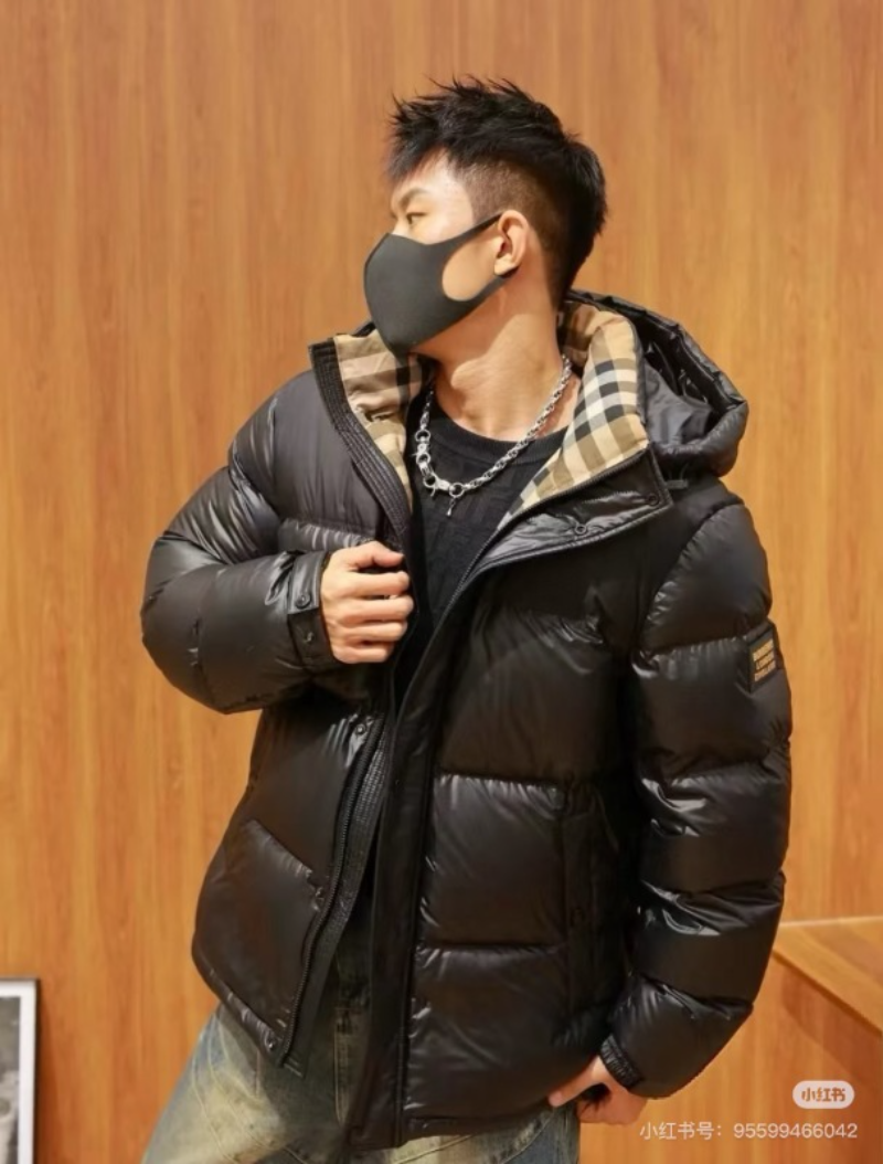 110334  New Li embroidery hooded down jacket Top quliaty 1:1 clothing