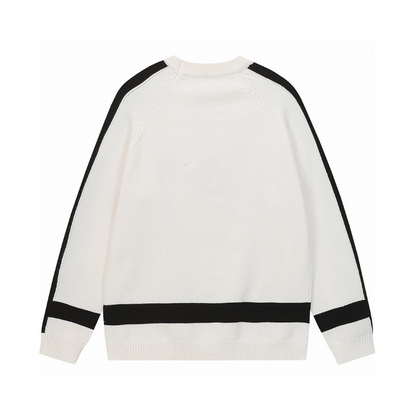 LOC40 New autumn and winter men's and women's trendy brand new sweater jacquard letter clothing