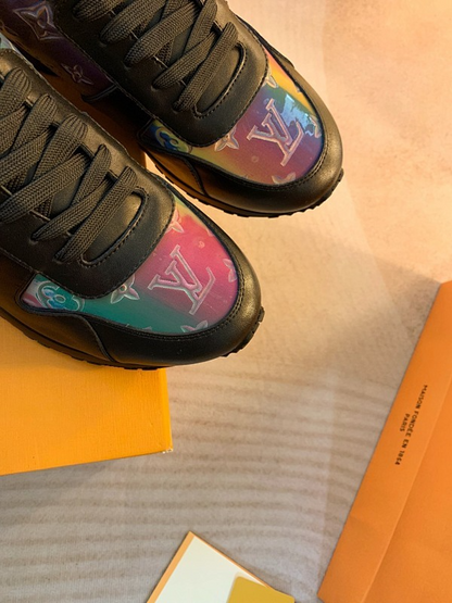 OLS44 Leather women 35-42 And men 40-46 sneakers shoes With box