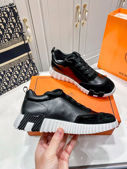 MJHS23 Synthetic Leather Man35-40 Women40-45 Shoes with box