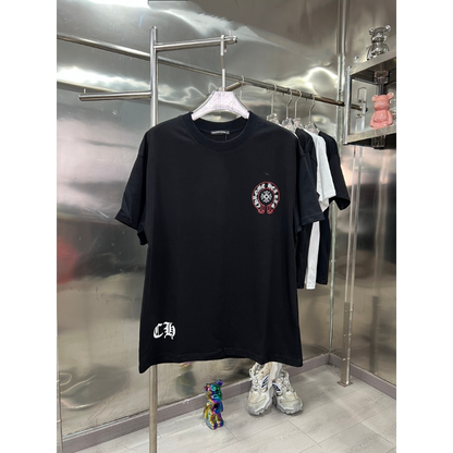 KLC34  New high-quality men's and women's summer pure cotton T-shirt short sleeved top clothing