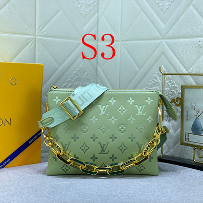 LLP5 Leather shoulder bag 26-20-12CM Hand Bags