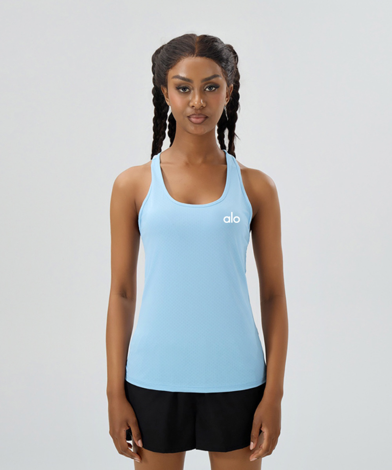 zalo2145   Women's Summer Thin Breathable Quick Drying Loose Skin friendly Yoga Sleeveless Hoodie Tank Top Clothing