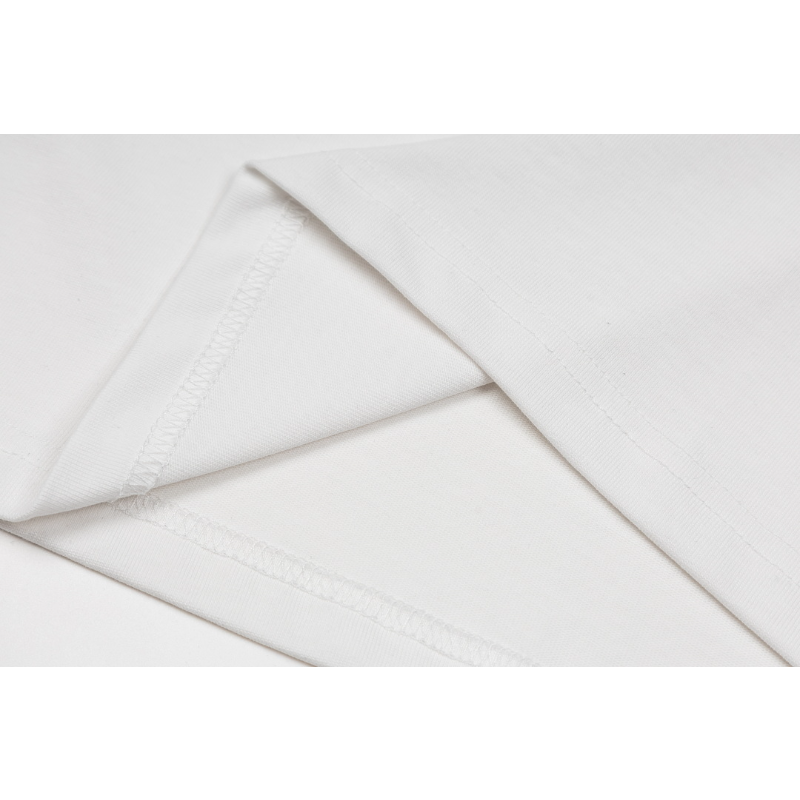 OFFC10  New men's and women's summer pure cotton short sleeved top clothing