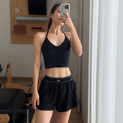 ALOS8 Quick drying shorts summer three quarter sport pants