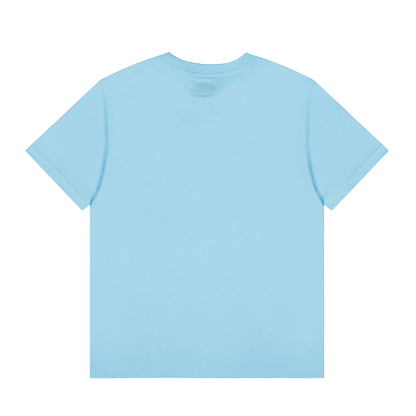 SPC30 New men's and women's summer pure cotton short sleeved top loose top clothing