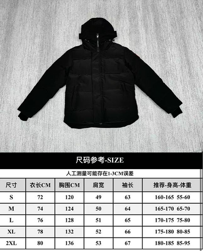 CNC1 Men's and women's workwear with multiple pockets, hooded down jacket, clothes
