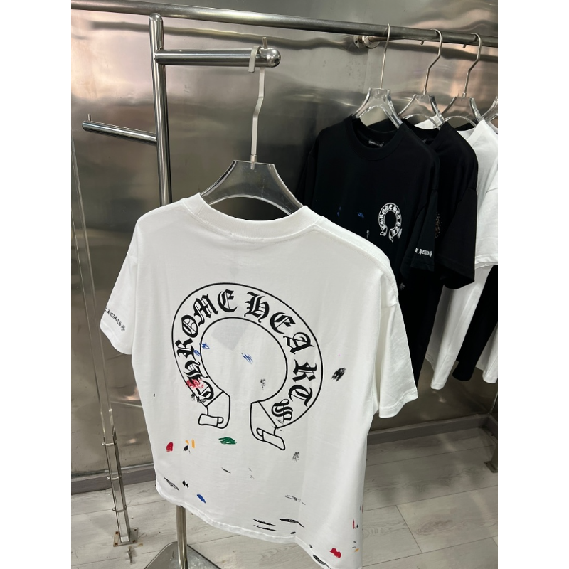 KLC31  New high-quality men's and women's summer pure cotton T-shirt short sleeved top clothing