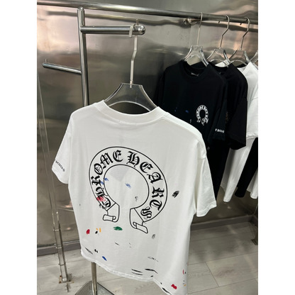 KLC31  New high-quality men's and women's summer pure cotton T-shirt short sleeved top clothing