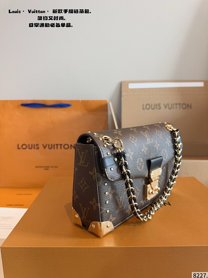 MLP54 Leather bag 24-6-13CM Shoulder Bags