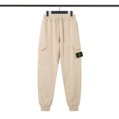 STC28 Men's new spring and autumn pure cotton   thin casual ankle pants and sports pants Clothing