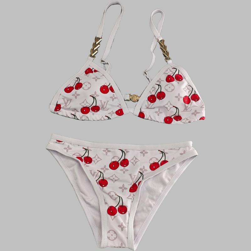 BL2501 New women's summer swimsuit bikini two-piece set+square scarf bikini