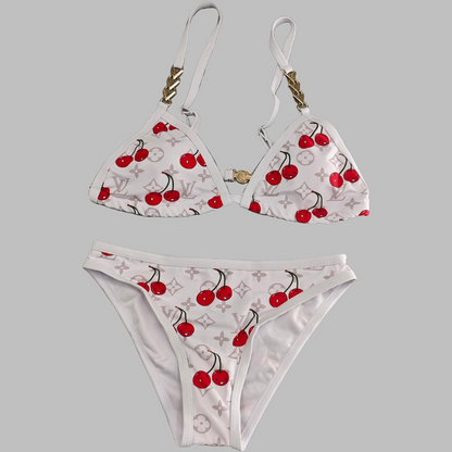 BL2501 New women's summer swimsuit bikini two-piece set+square scarf bikini