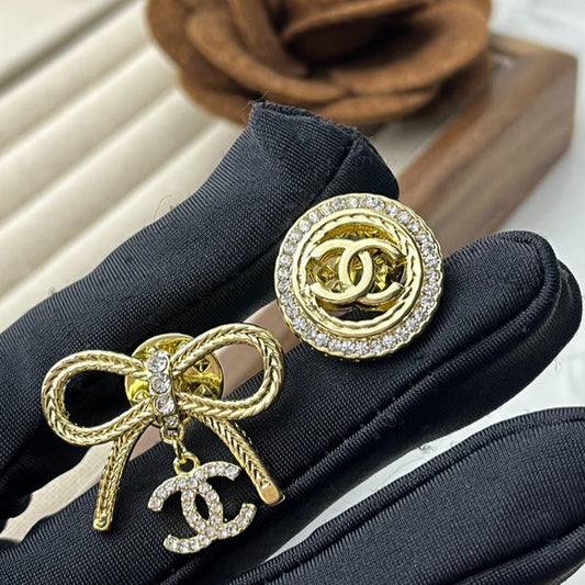 D174    Women's brooch 2-piece jewelry set