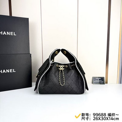 LCP18  Leather Bag 26-30-14cm Shoulder bags