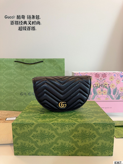 MGP1 Leather Bags 17-4-13CM Bag With box