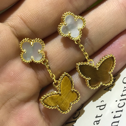 VAE52  Women's new butterfly earring jewelry