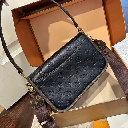 ALP5 Leather Bag 25-15-9CM PVC Handbag With Box