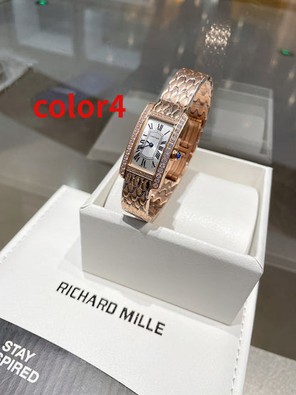 CW3  Sapphire water stone crystal mirror women's watch 34.80 x 19.00 mm