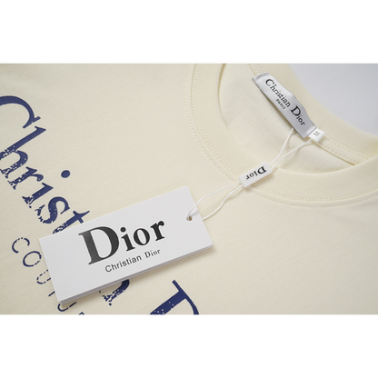 DIC1 New men's and women's summer short sleeved cotton T-shirt clothing