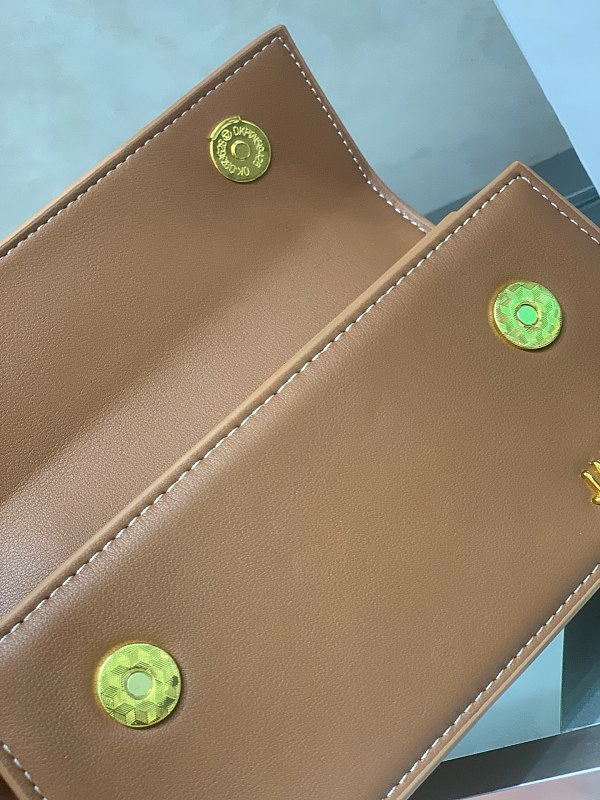 LJP03 Leather Bag 21-10-6CM Bags with box