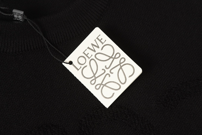 LOC41 Autumn and winter new high-quality men's and women's fashion brand new sweater jacquard letter clothing