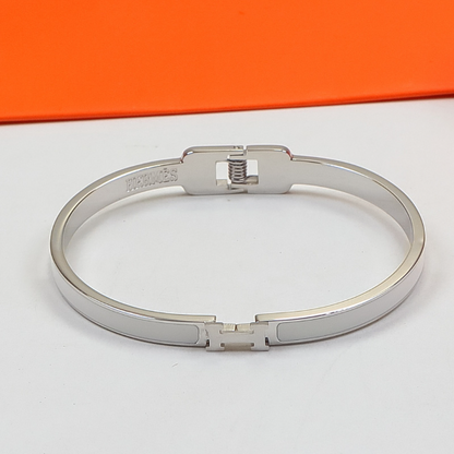 HB58 Narrow Edition H Letter Titanium Steel Bracelet for women jewelry