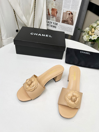 SHCS2 Women Heel slipper Shoes 35-42 with box