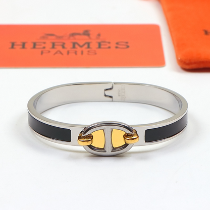 HB57 Classic Pig Nose H Logo Bracelet, High Quality Jewelry Gift for Women