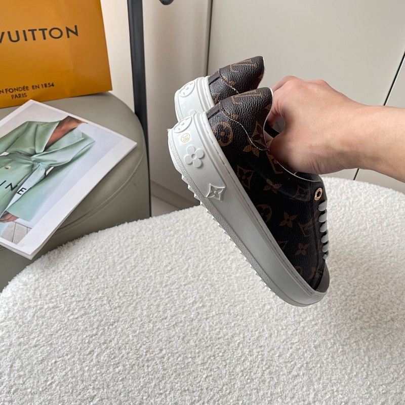MJLS18 Synthetic Leather Shoes Women 35-42 shoes With box