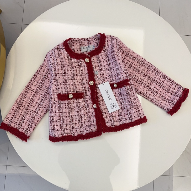 TCHC12 New girls' spring and autumn season thin jacket top clothing