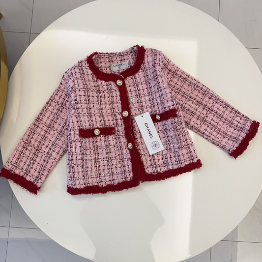 TCHC12 New girls' spring and autumn season thin jacket top clothing
