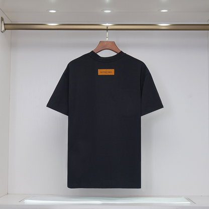 LVC051 New men's and women's summer pure cotton top T-shirt clothing