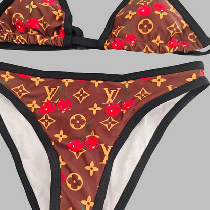 BL2501 New women's summer swimsuit bikini two-piece set+square scarf bikini