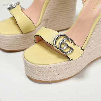 JHGS5 Slipper 13CM Heel Size 35-41 Lether Shoes with box