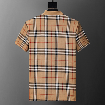 BUC032 New men's short sleeved polo top+shorts clothing