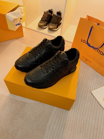 OLS43 Leather women 35-42 And men 40-46 sneakers shoes With box