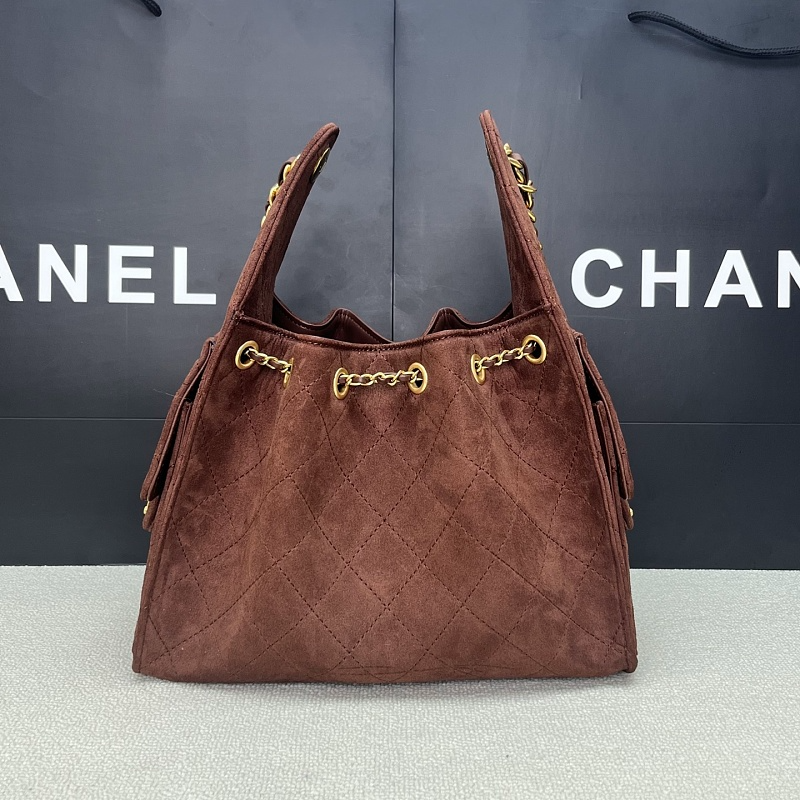 LCP11 Suede cowhide Bag 30-12-26CM Shoulder bags