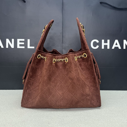 LCP11 Suede cowhide Bag 30-12-26CM Shoulder bags