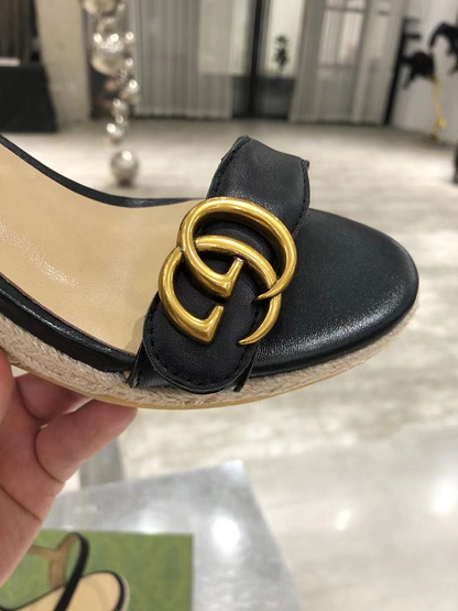 JHGS1 Slipper 8CM Heel Size 35-41 Lether Shoes with box