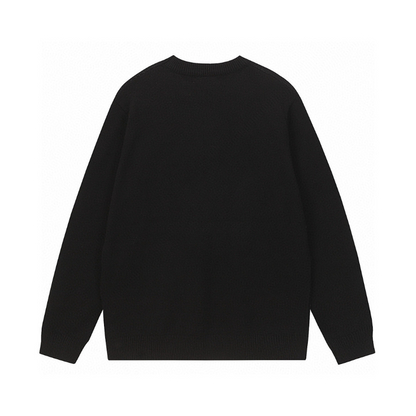 LVC1 New autumn and winter men's and women's trendy brand new sweater jacquard letter clothing