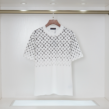 LVC050  New men's and women's summer pure cotton top T-shirt clothing