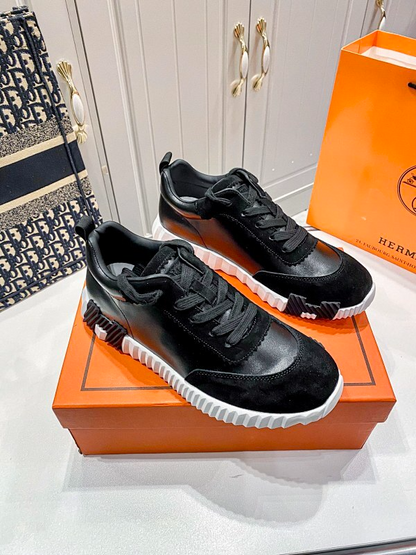 MJHS23 Synthetic Leather Man35-40 Women40-45 Shoes with box