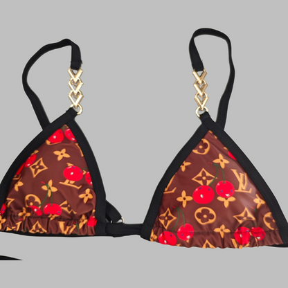 BL2501 New women's summer swimsuit bikini two-piece set+square scarf bikini